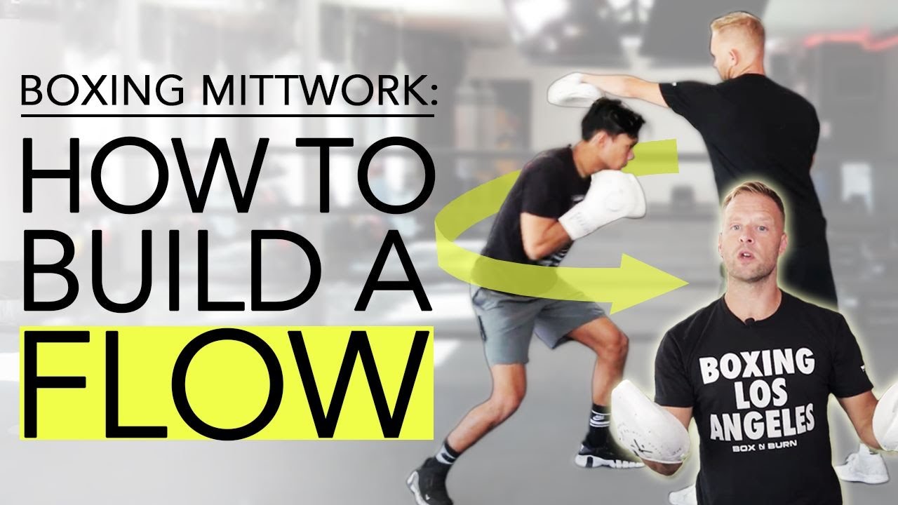 How To Build A Padwork Flow For Boxing Training | Basic Beginner Boxing ...