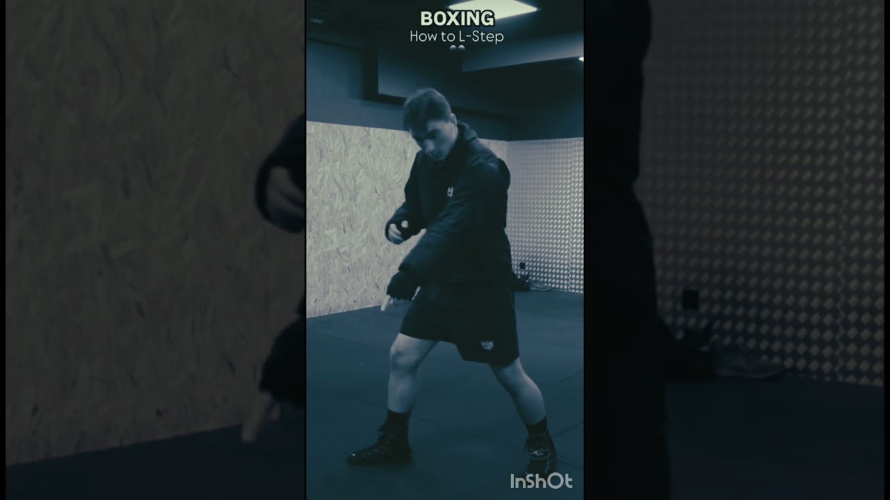 How to L-step in boxing #tips #boxing #howto #sparring #shorts - OLD FIGHTS