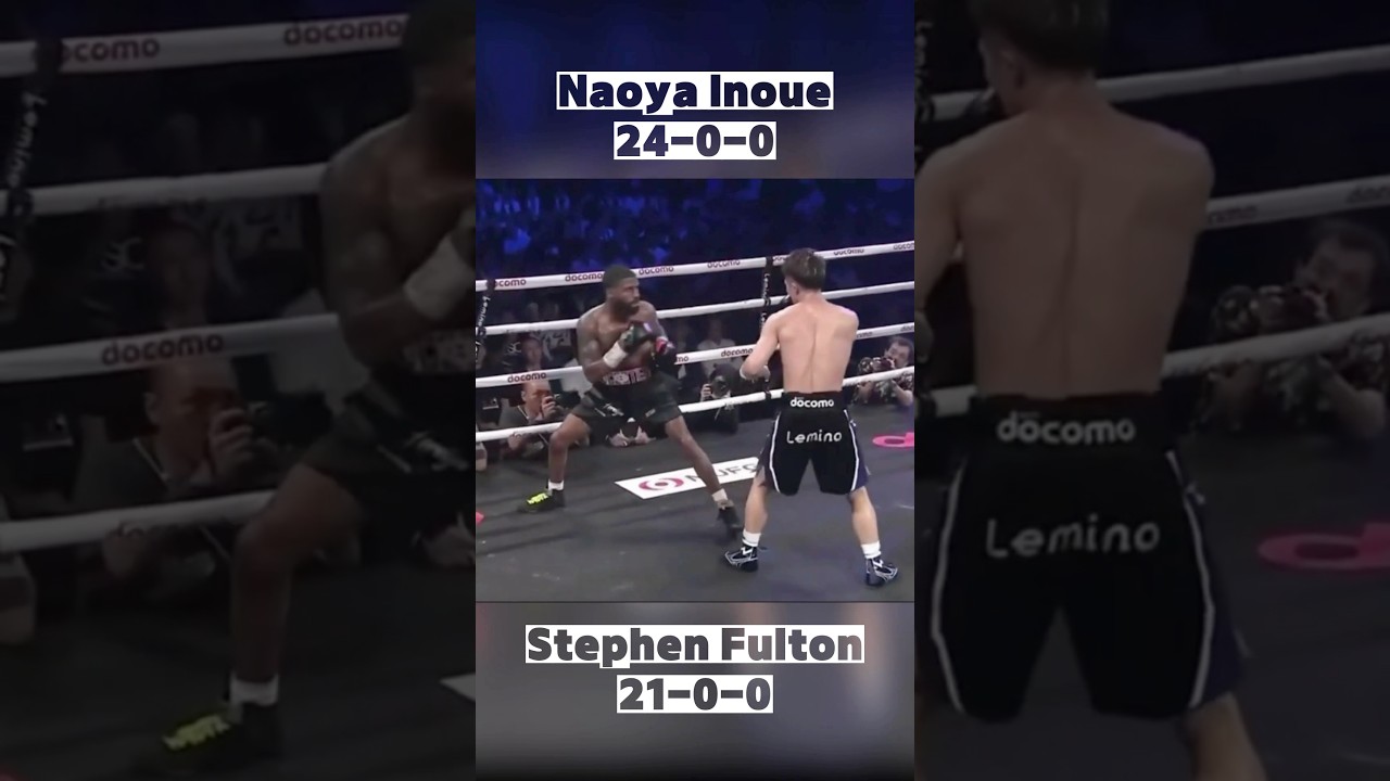 Naoya Inoue vs Stephen Fulton | Fast Fight #NaoyaInoue #StephenFulton # ...